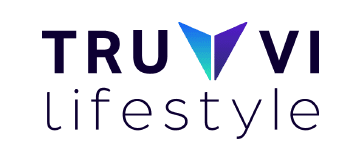 Logo featuring a stylized blue-purple geometric shape with partial text.